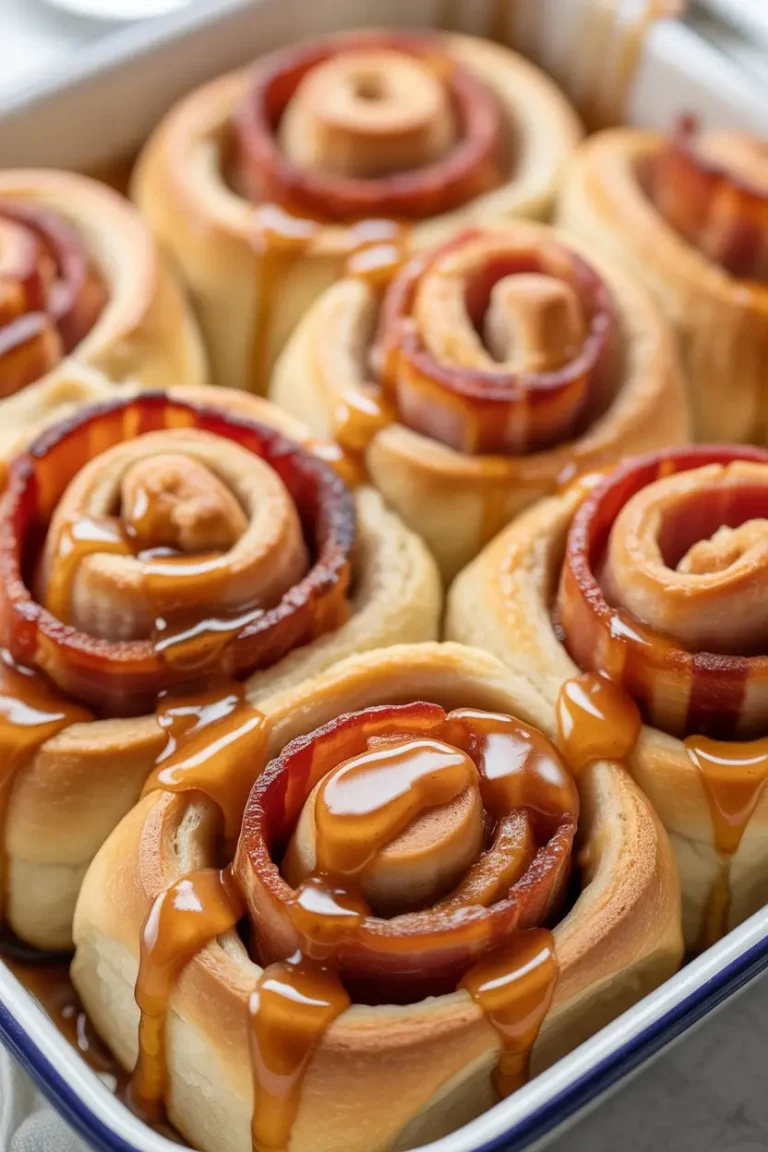 Bourbon Maple Bacon Rolls