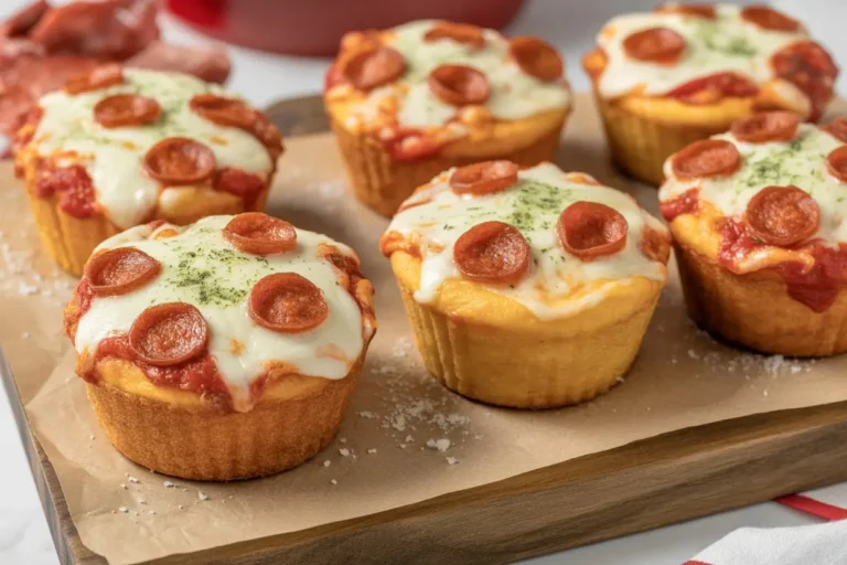 Deep Dish Pizza Cupcakes Recipe