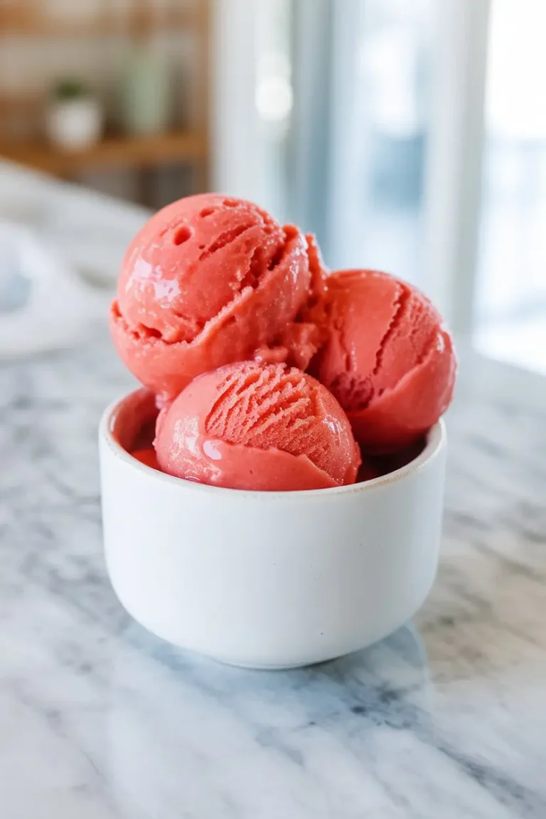 Strawberry Sorbet
