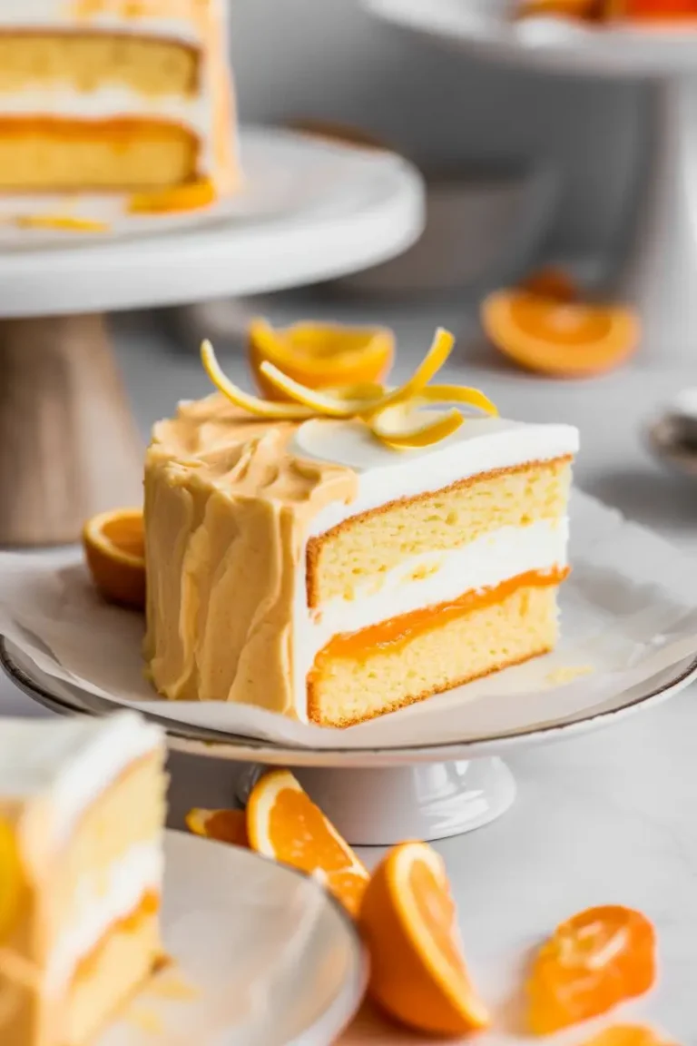 Creamy Orange Dreamsicle Cake