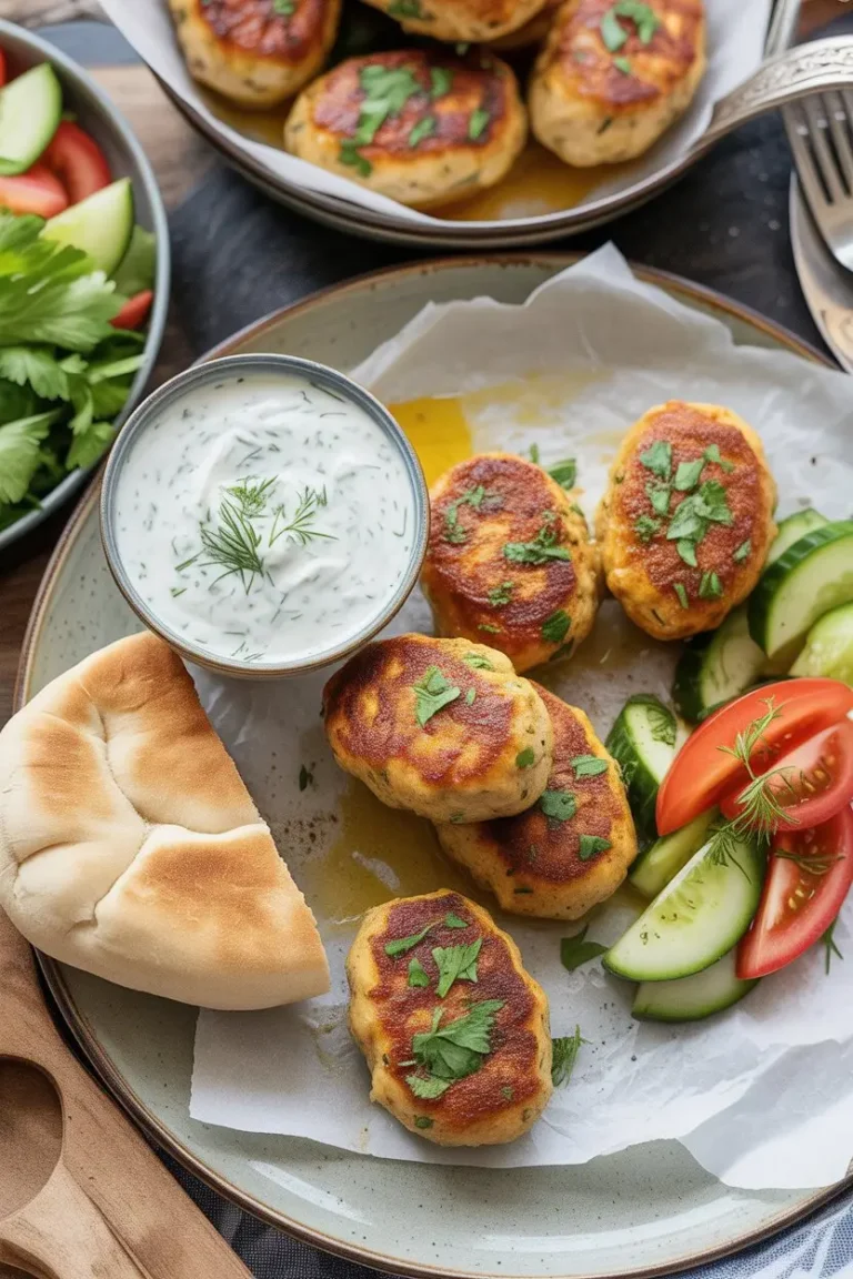 Chicken Kofta Garlic Yogurt
