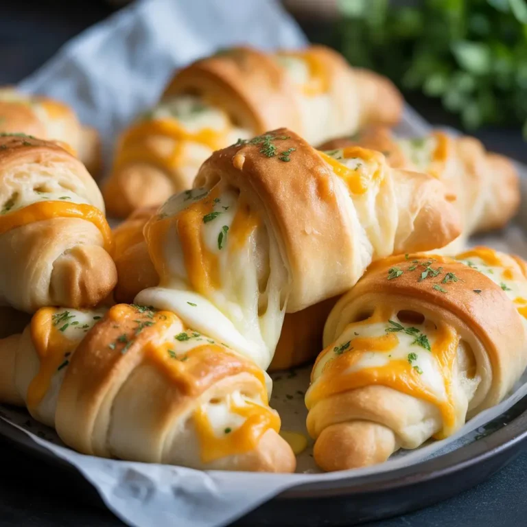 Cheesy Garlic Crescent Rolls