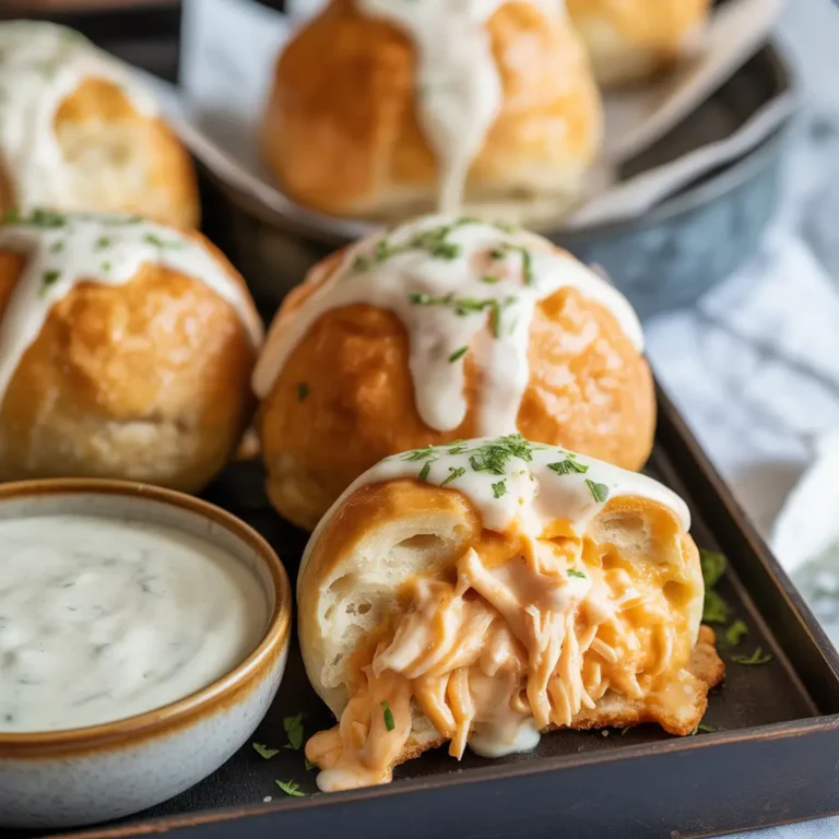Buffalo Chicken Bombs