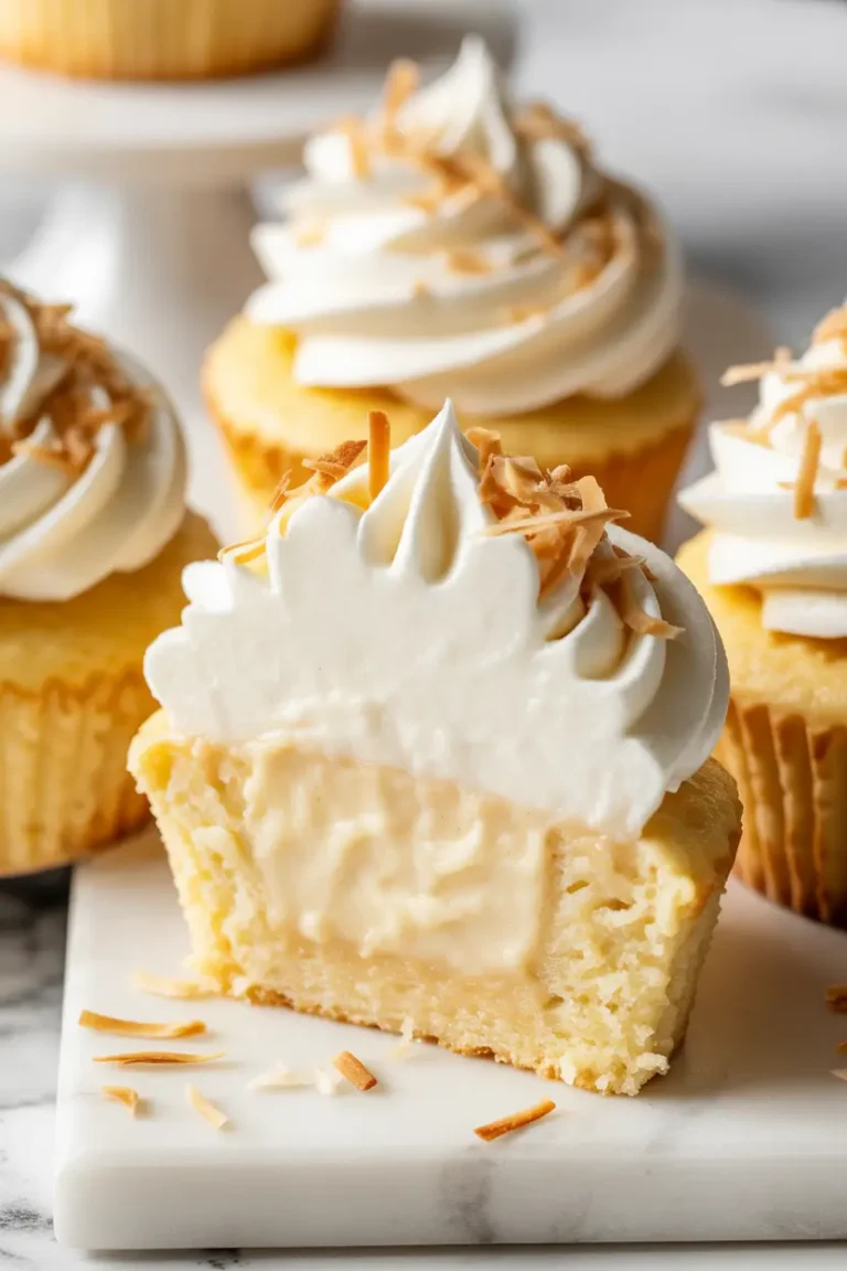 Coconut Cream Pie Cupcakes