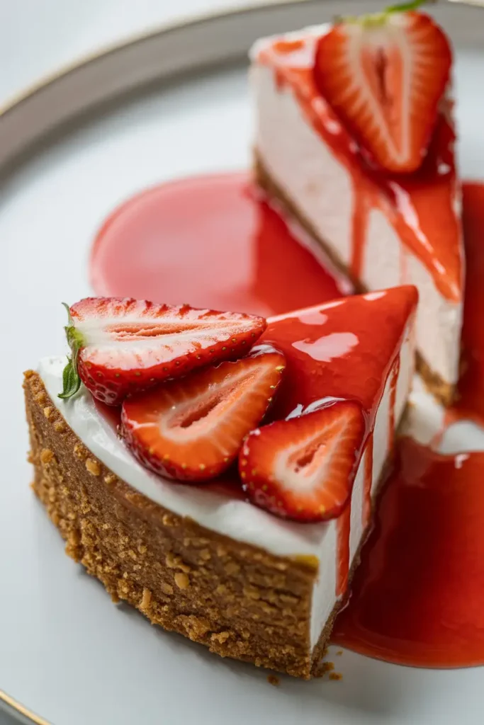 Luscious Strawberry Dream Cheesecake 1 recipes 5 2