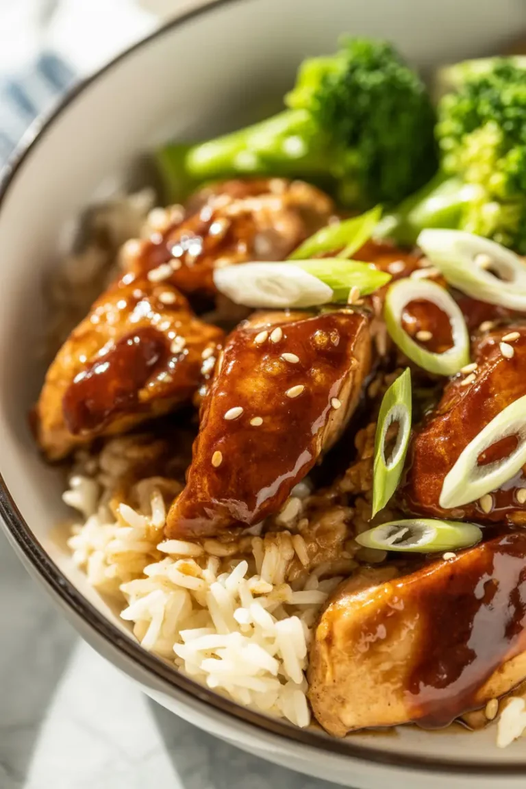 Easy Bourbon Chicken