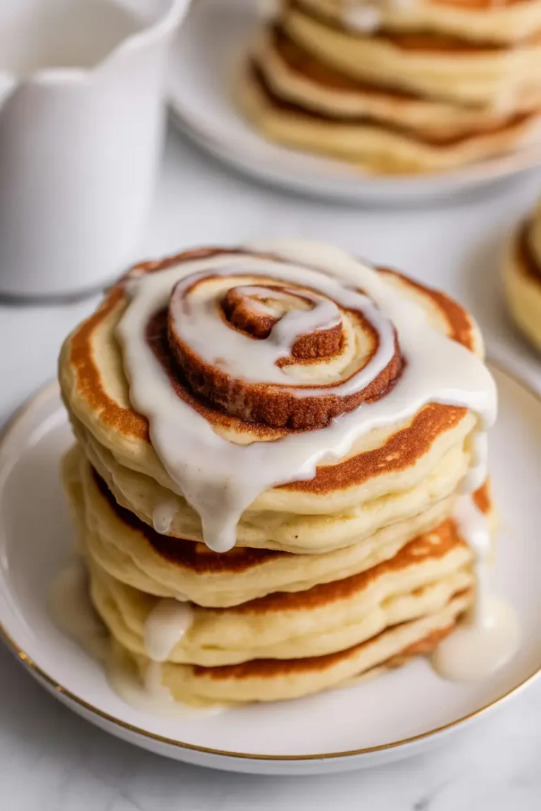 Cinnamon Roll Pancakes
