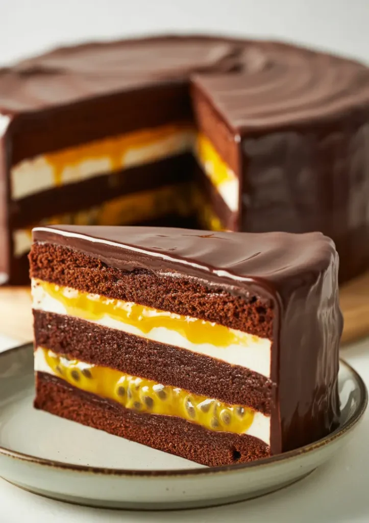 Passionfruit And Chocolate Cake 1 recipes 9 1