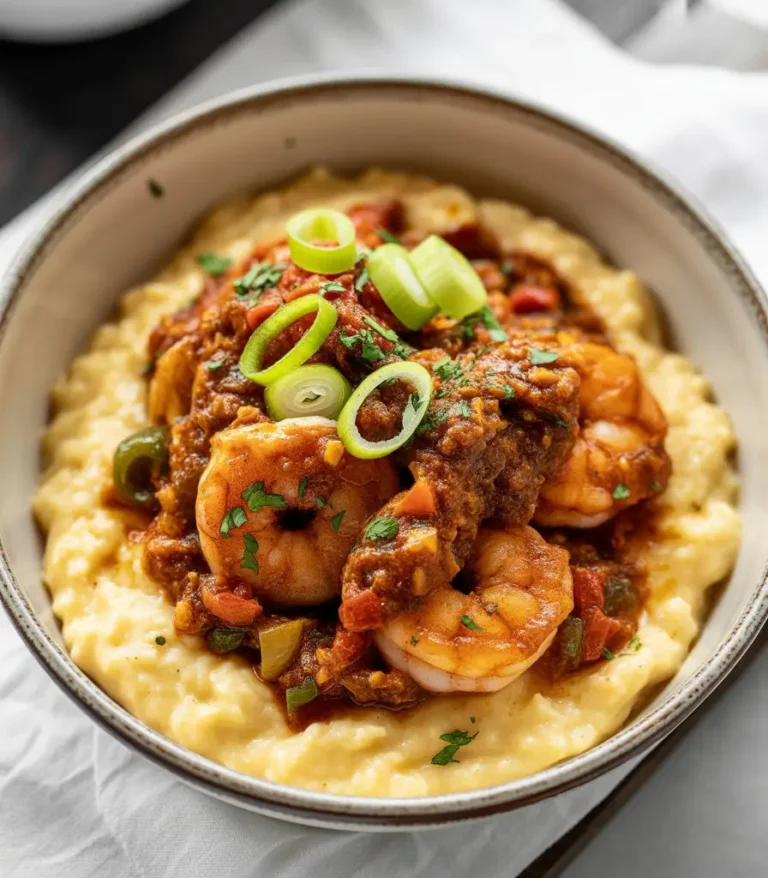 Cajun Shrimp New Orleans Grits