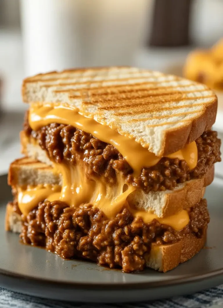 Sloppy Joe Grilled Cheese
