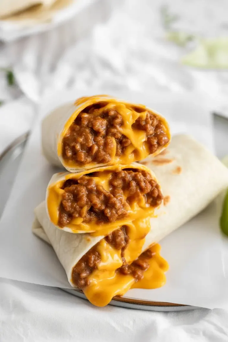 Copycat Taco Bell Chili Cheese Burrito