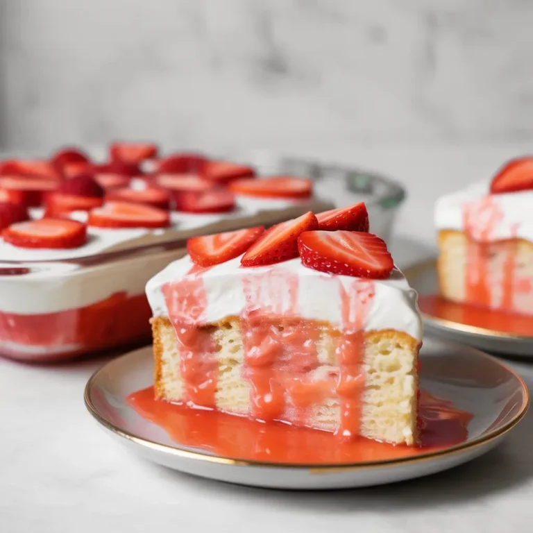 Strawberry Tres Leches Cake
