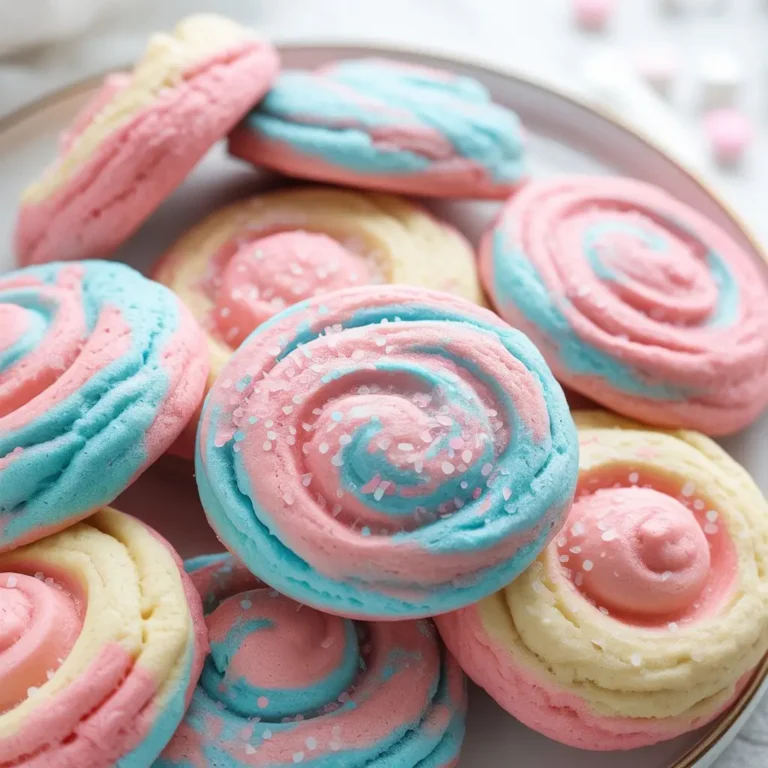Cotton Candy Cookies