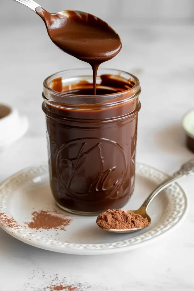 Homemade Chocolate Syrup