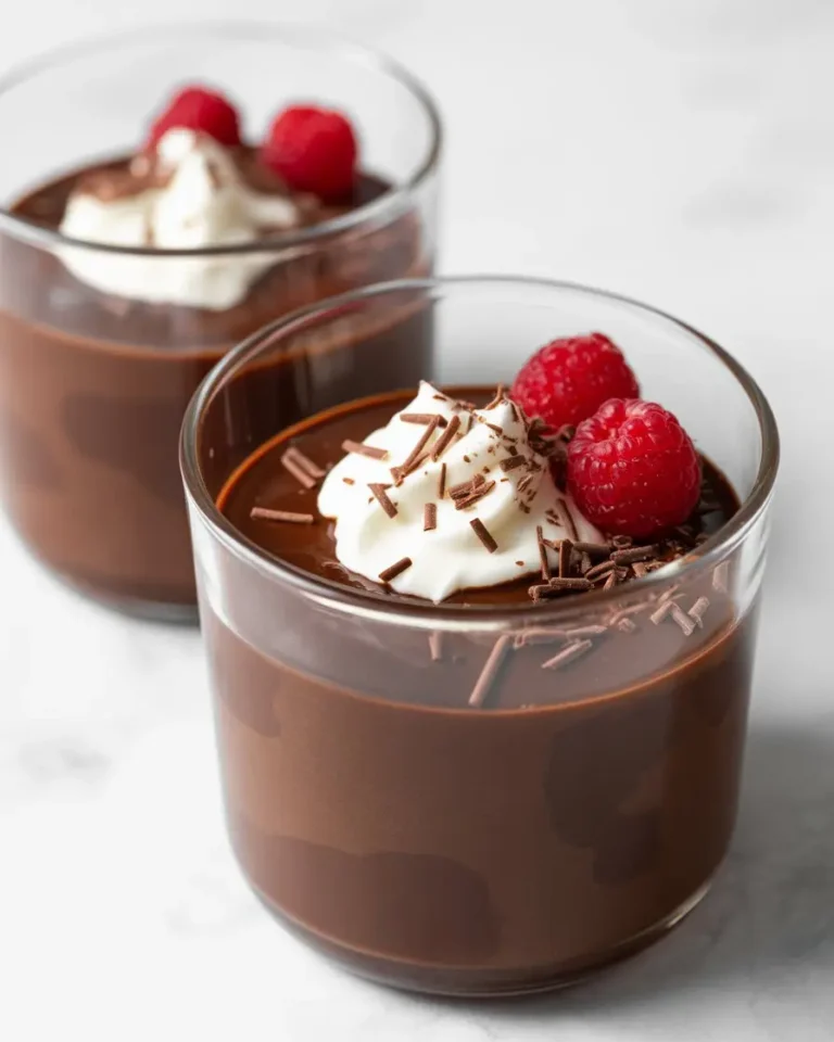 Homemade Chocolate Pudding