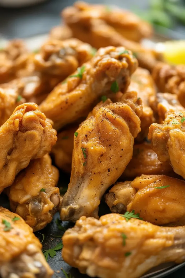 Air Fryer Lemon Pepper Chicken Wings