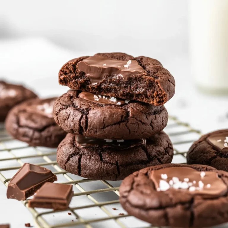 Chocolate Fudge Cookies