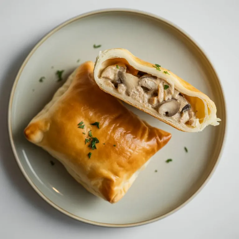 Savory Chicken and Mushroom Puff Pastry Delight