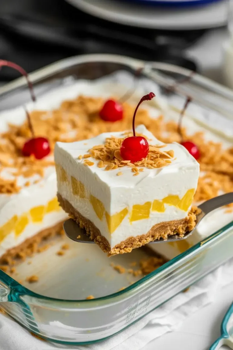 Easy No-Bake Pineapple Dessert