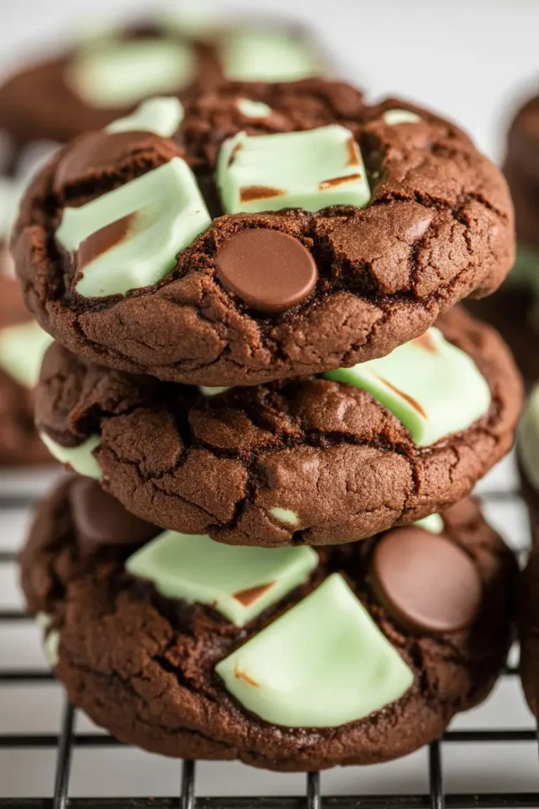 Chocolate Mint Cookies