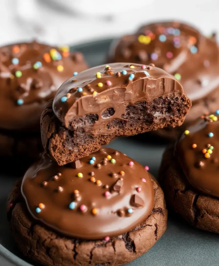 Fudgy Cosmic Brownie Cookies