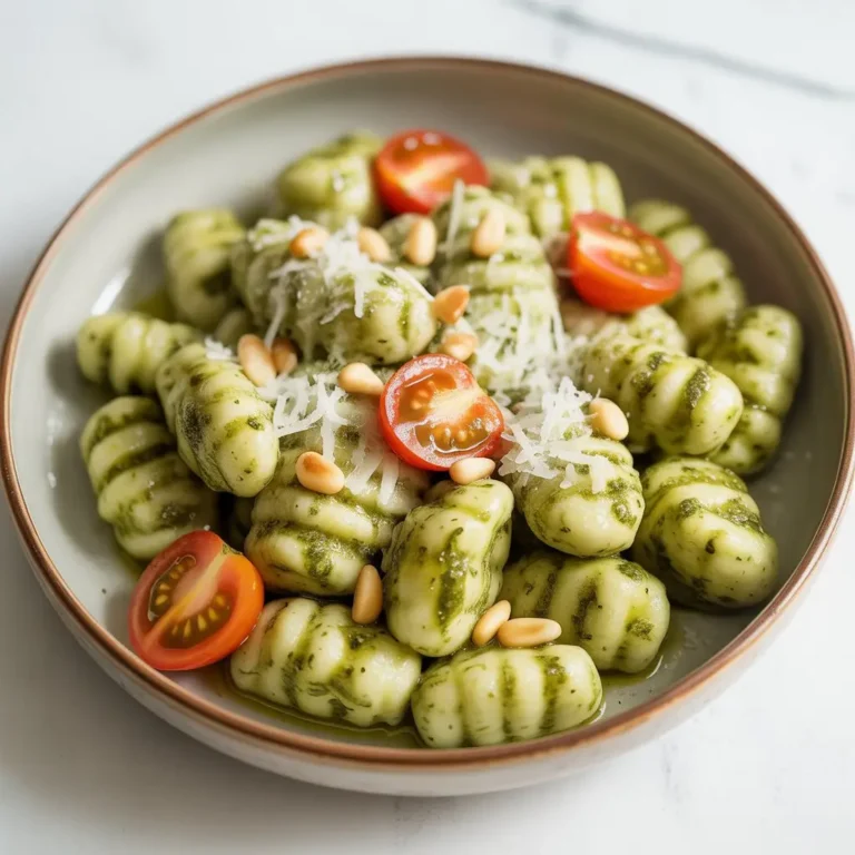 Pesto Gnocchi Recipe