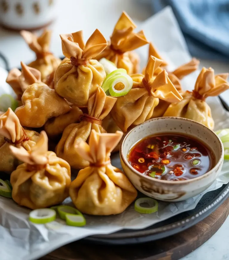 Crispy Homemade Wontons
