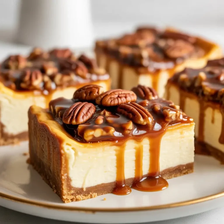 Pecan Pie Cheesecake Bars