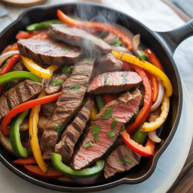 Sizzling Steak Fajitas Recipe
