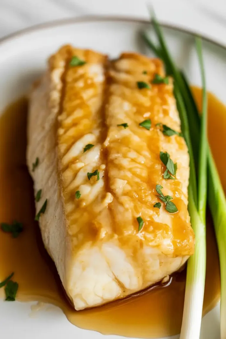 Baked Honey Marinated Cod