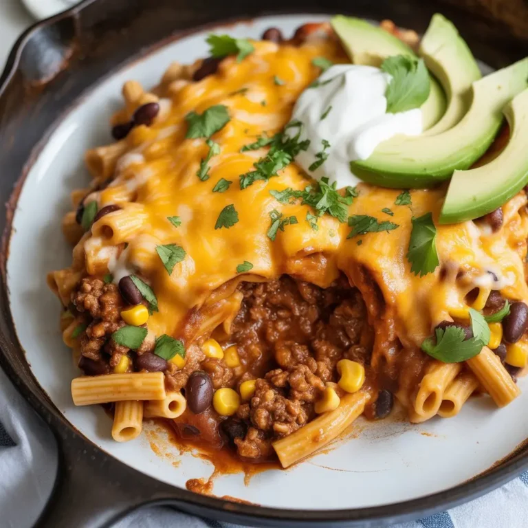 Easy Enchilada Pasta