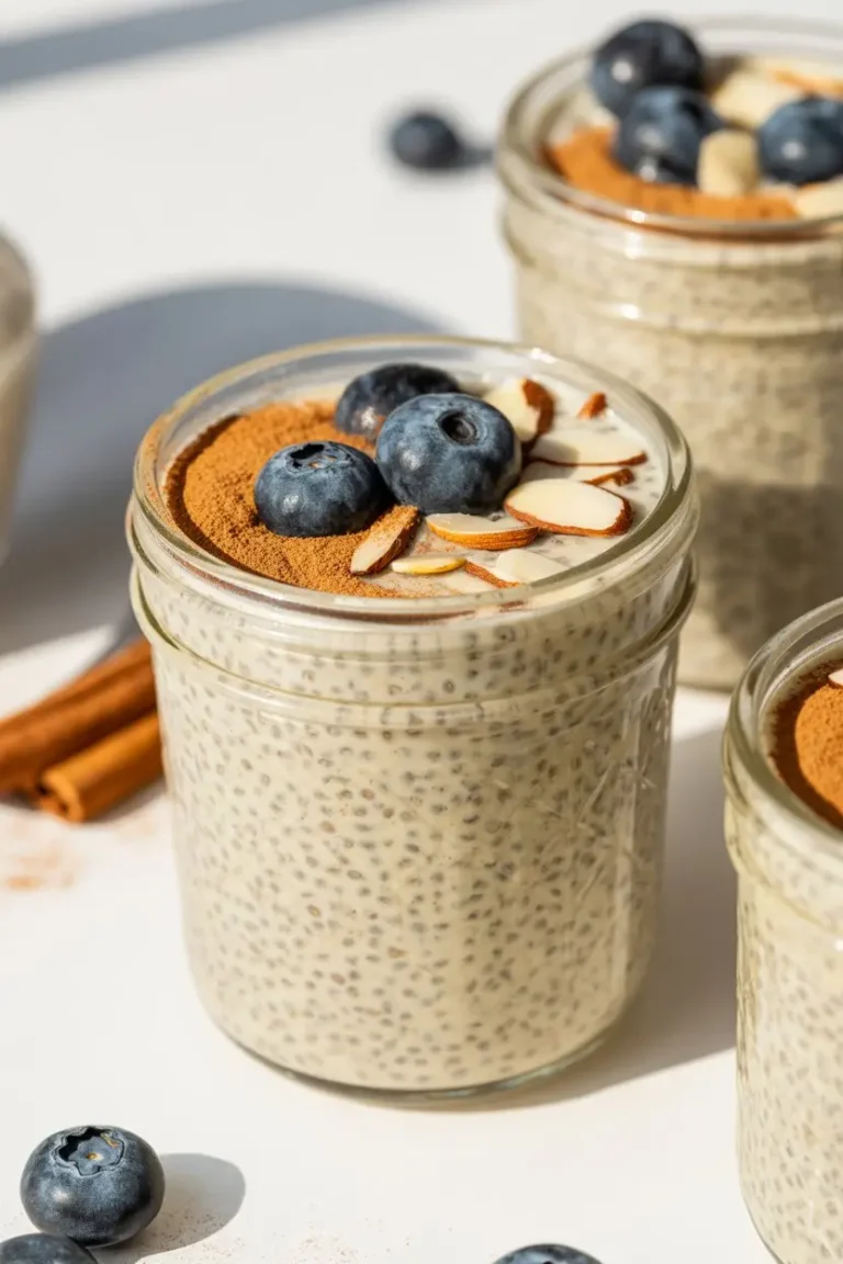 Vanilla Chia Pudding with Cinnamon