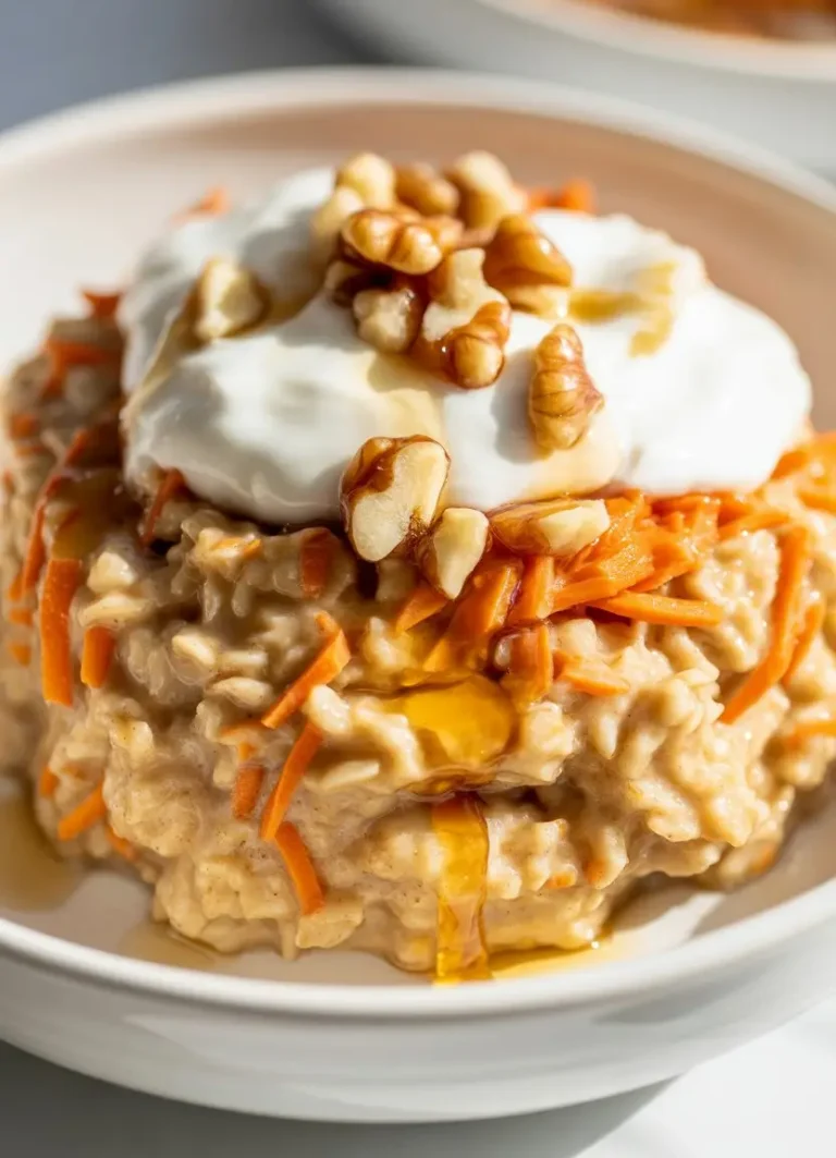 Apple Carrot Oatmeal Carrot Cake Oatmeal Style