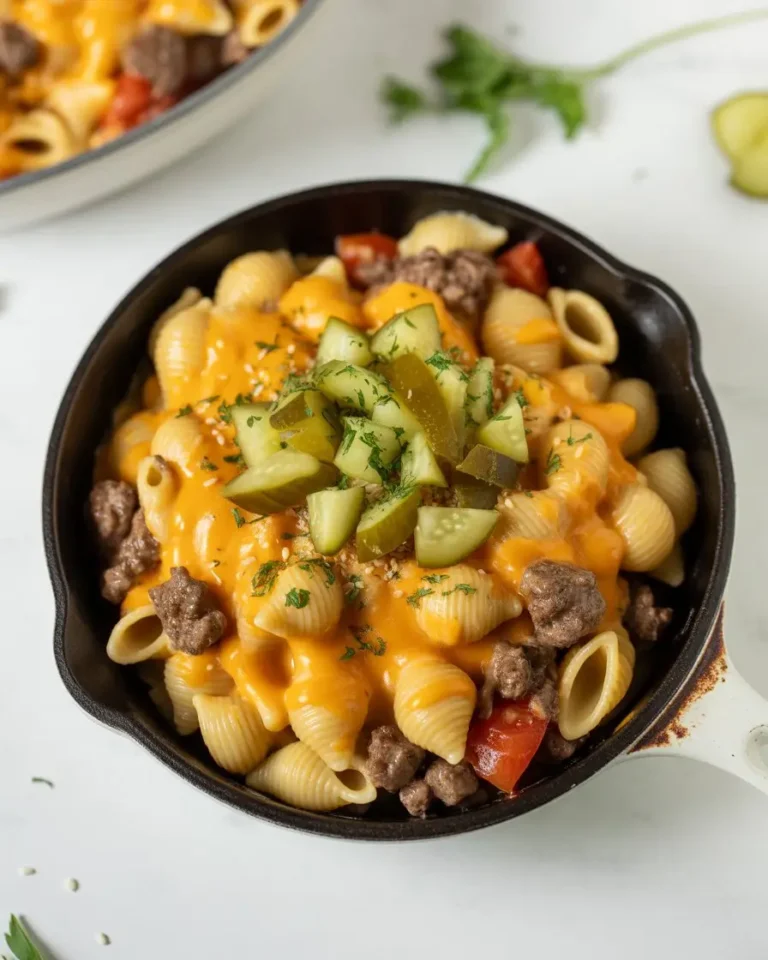 Cheeseburger Pasta