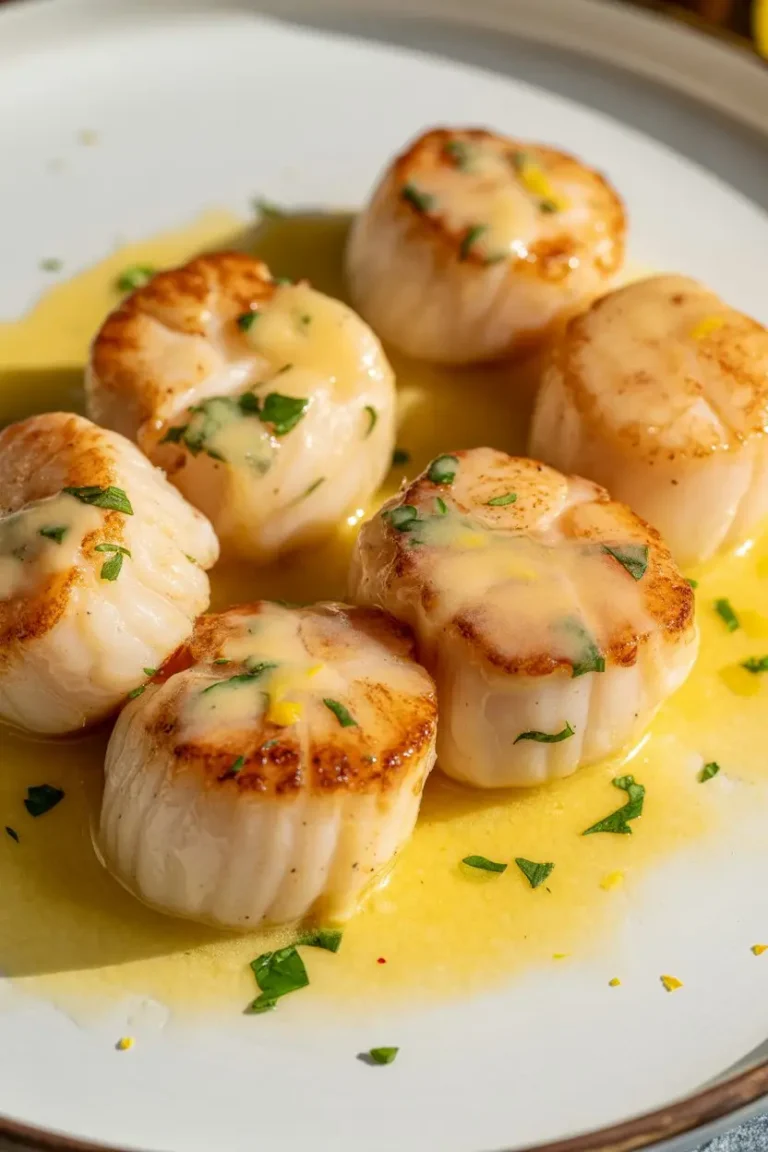 Lemon Butter Scallops