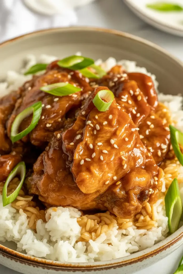 Slow Cooker Honey Garlic Chicken