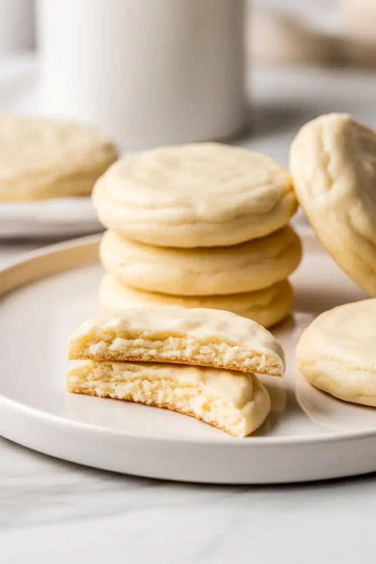 White Velvet Sugar Cookies