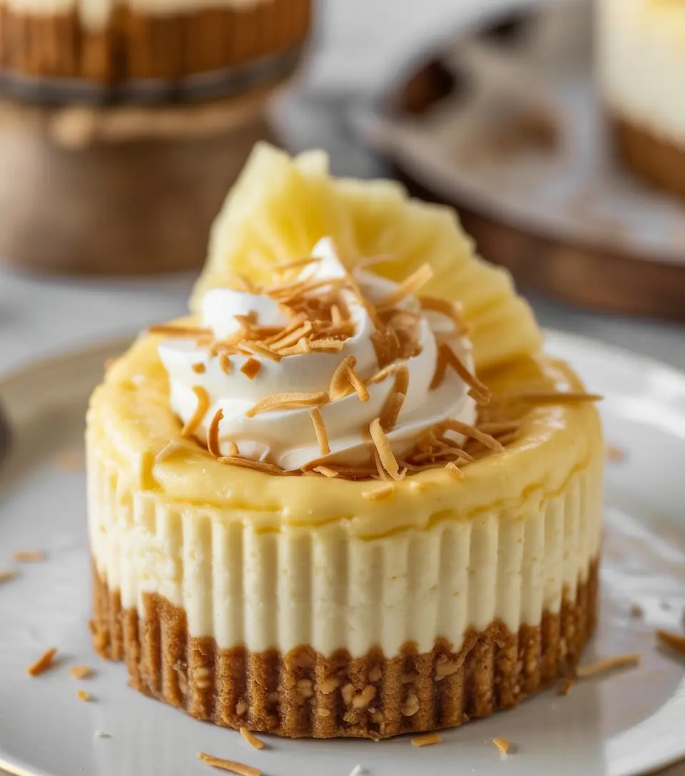 Mini Pineapple Coconut Cheesecakes 1 image 10