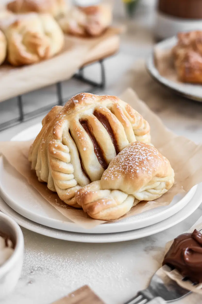 Nutella Puff Pastries 1 recipes 3 4