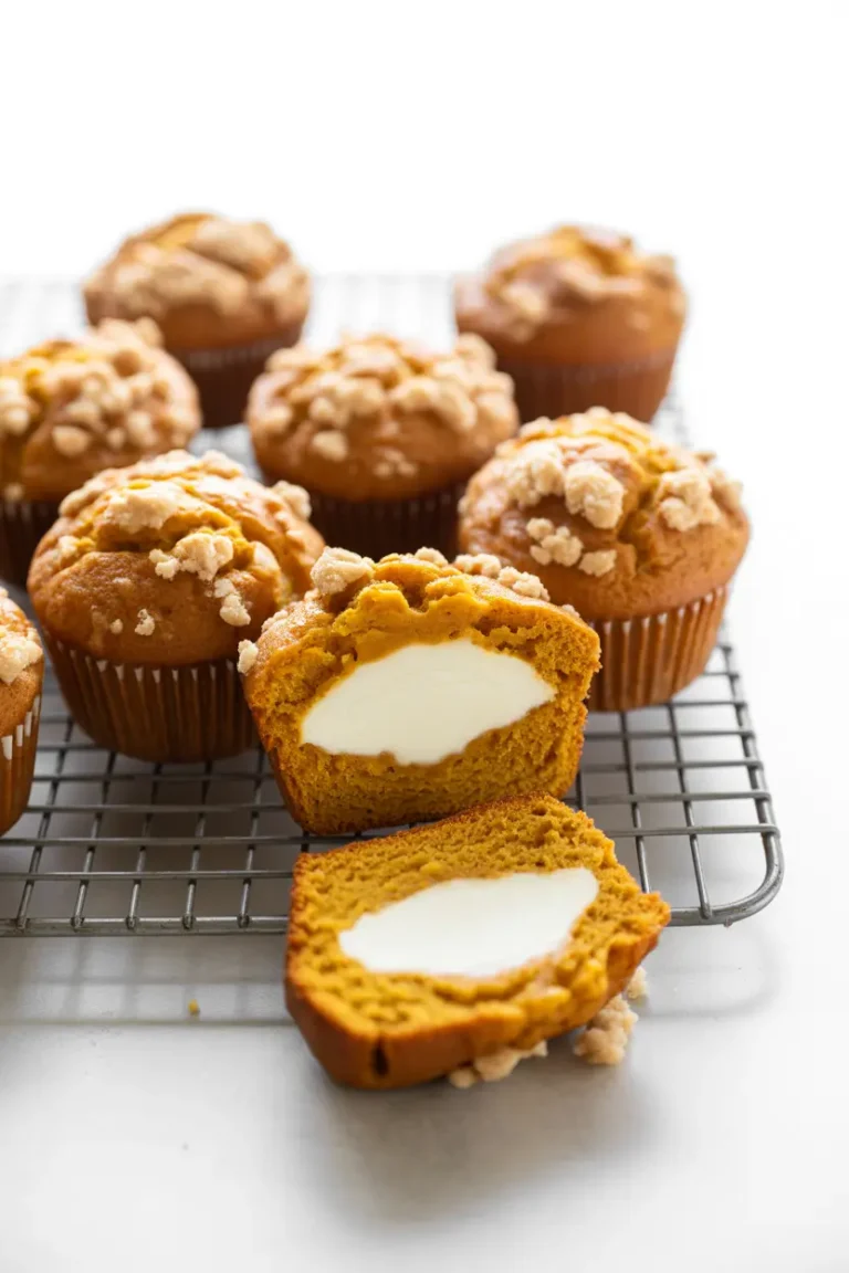 Pumpkin Cream Cheese Muffins